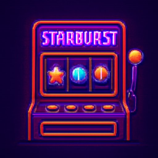 r777 Starburst নীয়ন রিল ভিউ